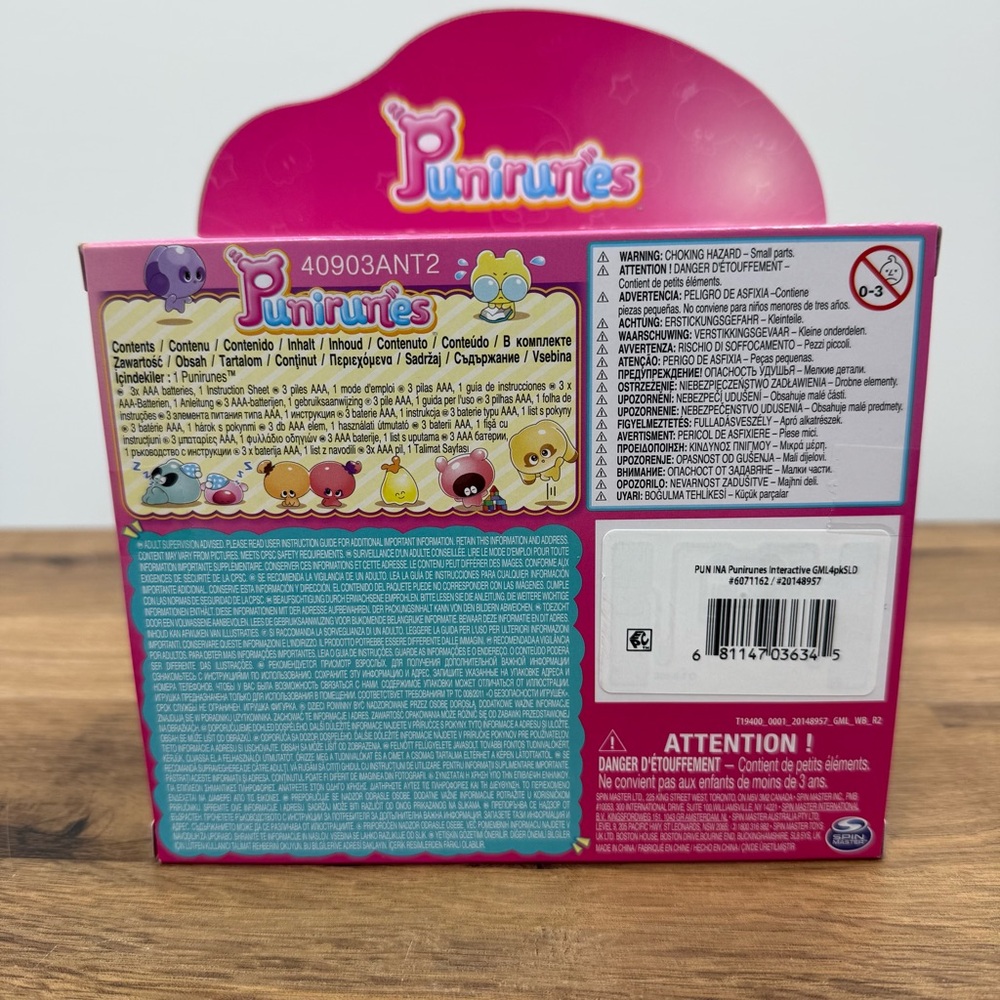 Punirunes Interactive Digital Pet Toy NEW Pink Virtual Pet - Picture 2 of 16